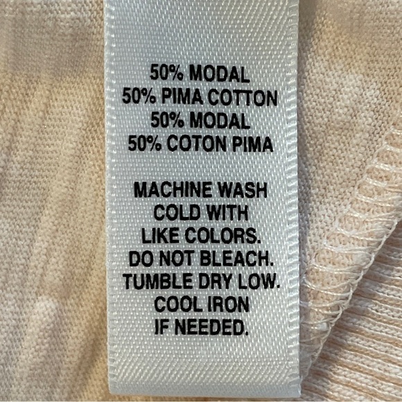 Saks Fifth Avenue Long Sleeve T-Shirt Modal Cotton Medium - Picture 15 of 16